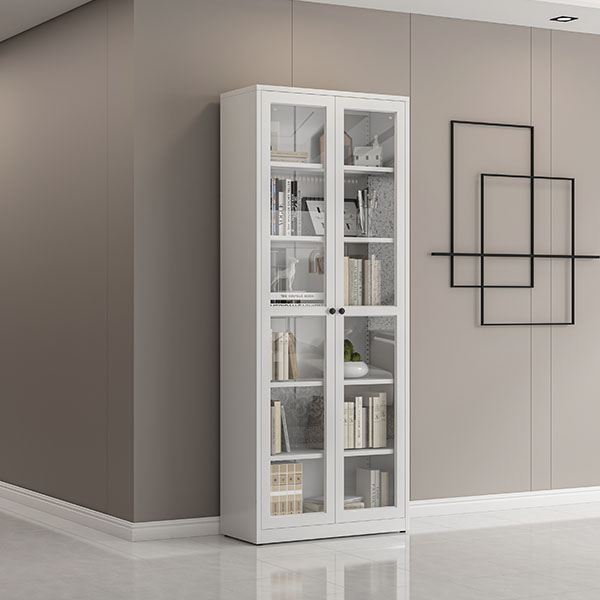 File Cabinet with Glass Door
