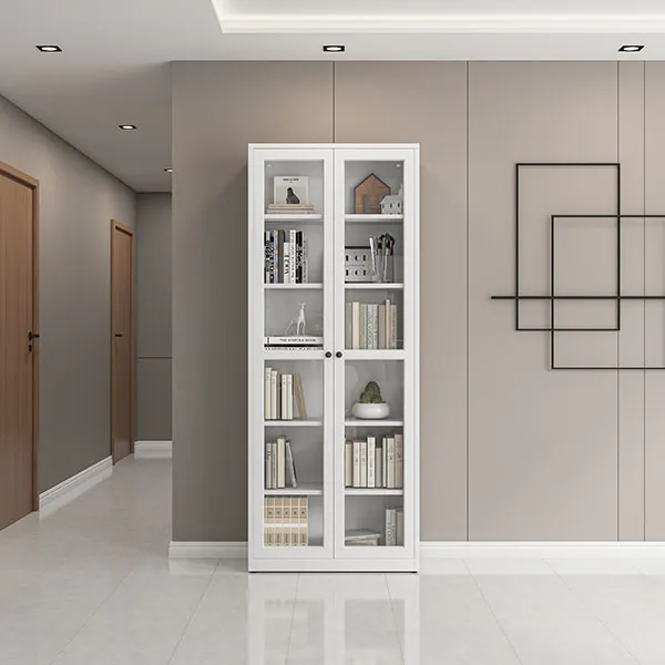 File Cabinet with Glass Door