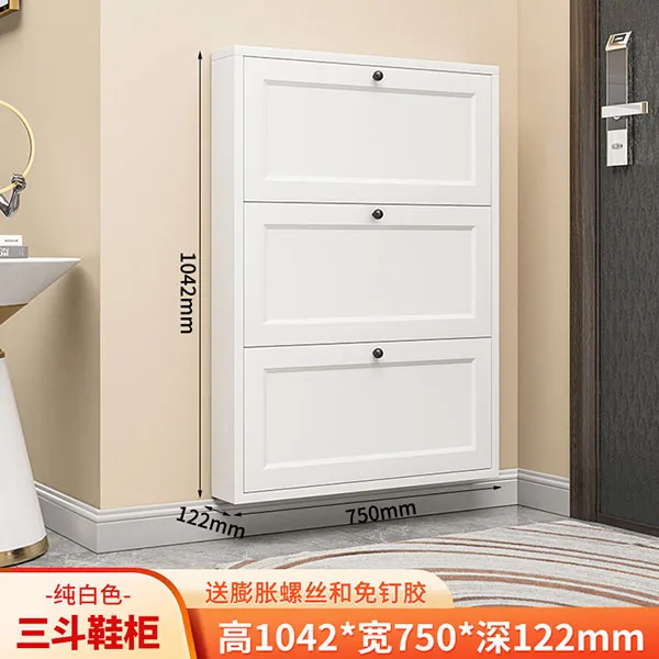 Three Drawer Shoe Cabinet