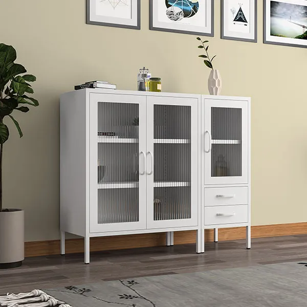 Wide Single Two Door Cabinet