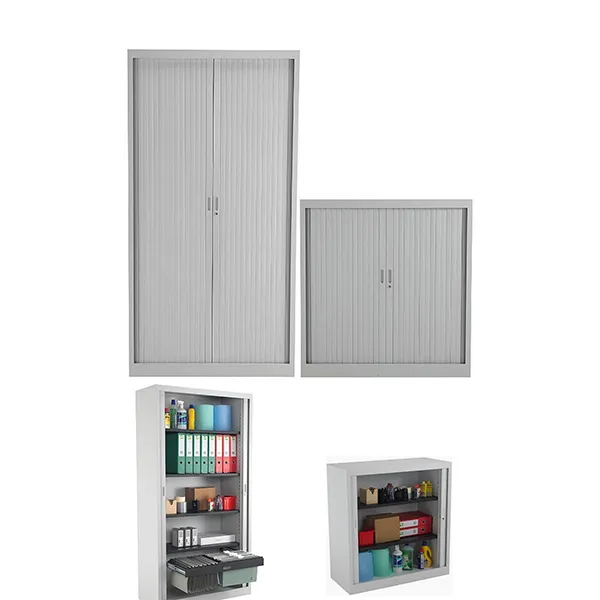 Steel Tambour Cupboards