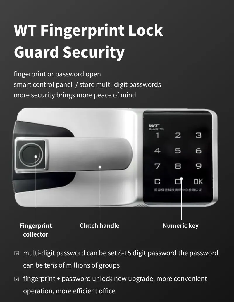 Fingerprint Combination Lock