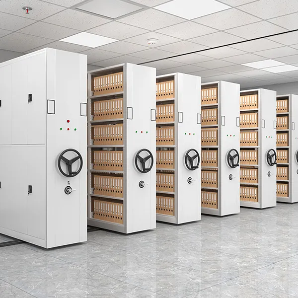 Intelligent compact shelving