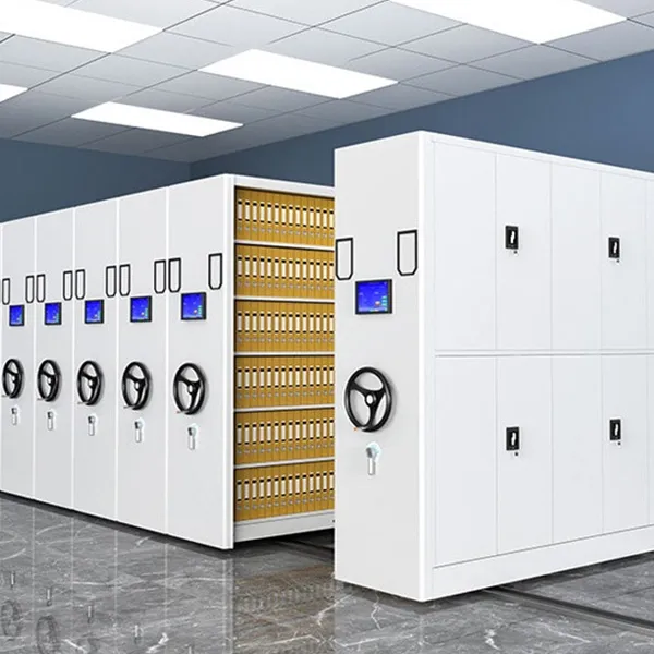 Intelligent compact shelving