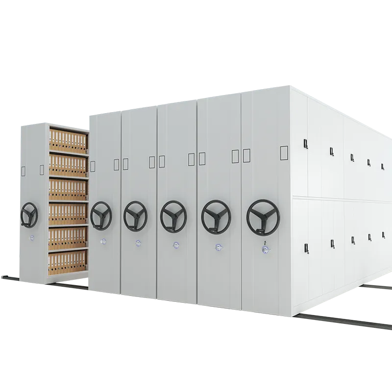 Intelligent compact shelving