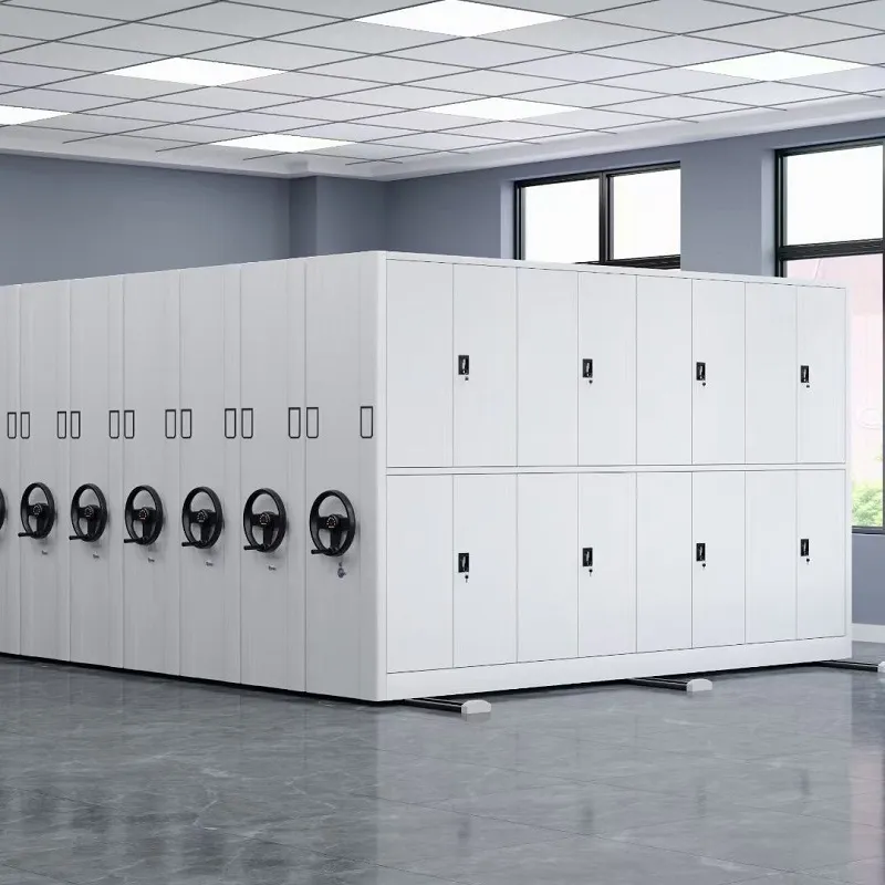 Mejore la eficiencia en el lugar de trabajo con soluciones de estanterías compactas - CAYID