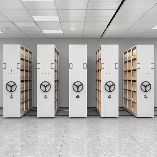 ¿Cuáles son las características de los racks compactos eléctricos?
