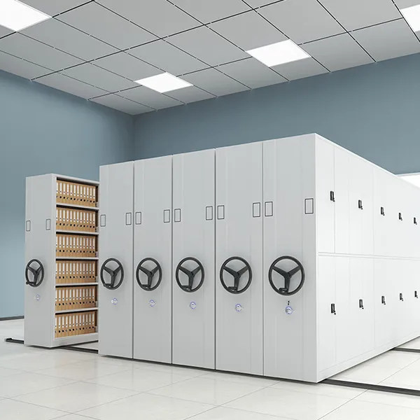 What are the functions of intelligent compact shelving?